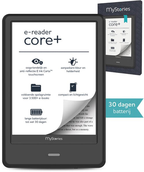 E-reader Core+ - 6 inch touchscreen